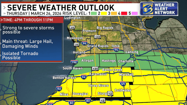 Threat of severe storms prompts Weather Alert Day