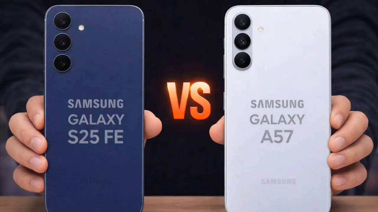 Samsung Galaxy S25 FE vs Samsung Galaxy A57: Price in India, full ...