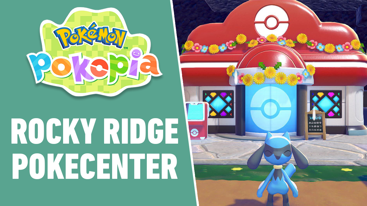 Pokemon Pokopia: Rebuild the Rocky Ridges Pokemon Center | Gameplay ...