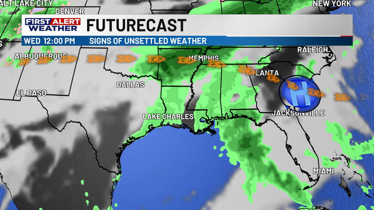 First alert forecast: Sunny and humid weather continues through Friday ...