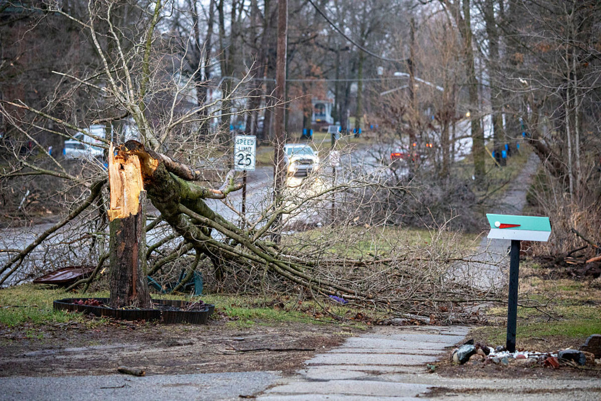 Severe weather warning issued as 60 mph winds, large hail and tornadoes ...