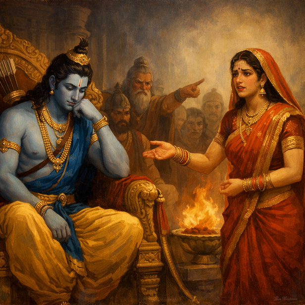 Why even Lord Ram stayed silent when Sita was accused