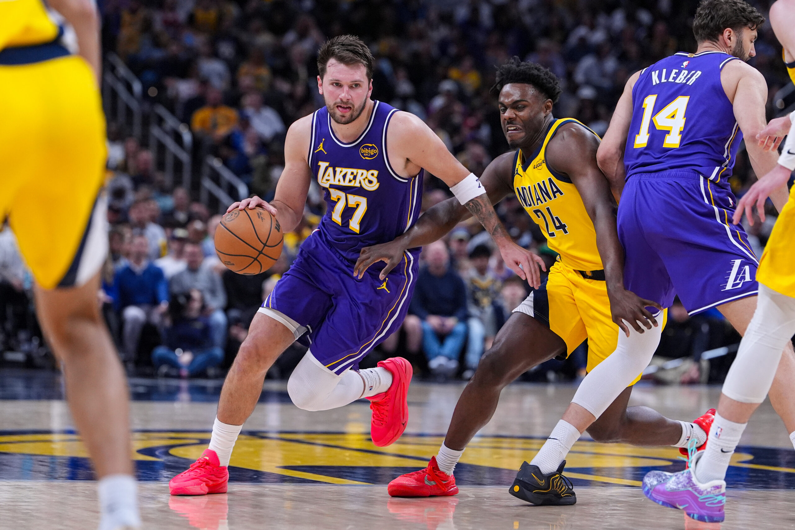 NBA: Luka Doncic scores 43 as Lakers beat Pacers