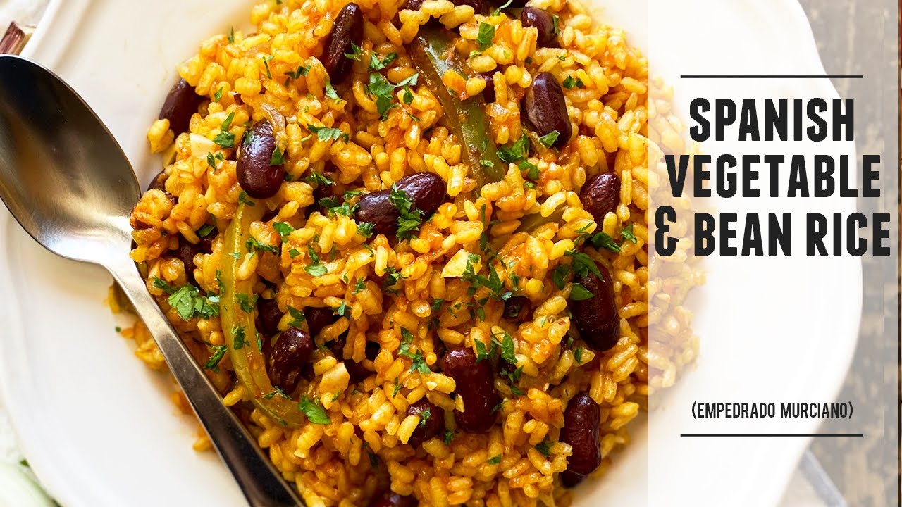 Spanish vegetable and bean rice worth making
