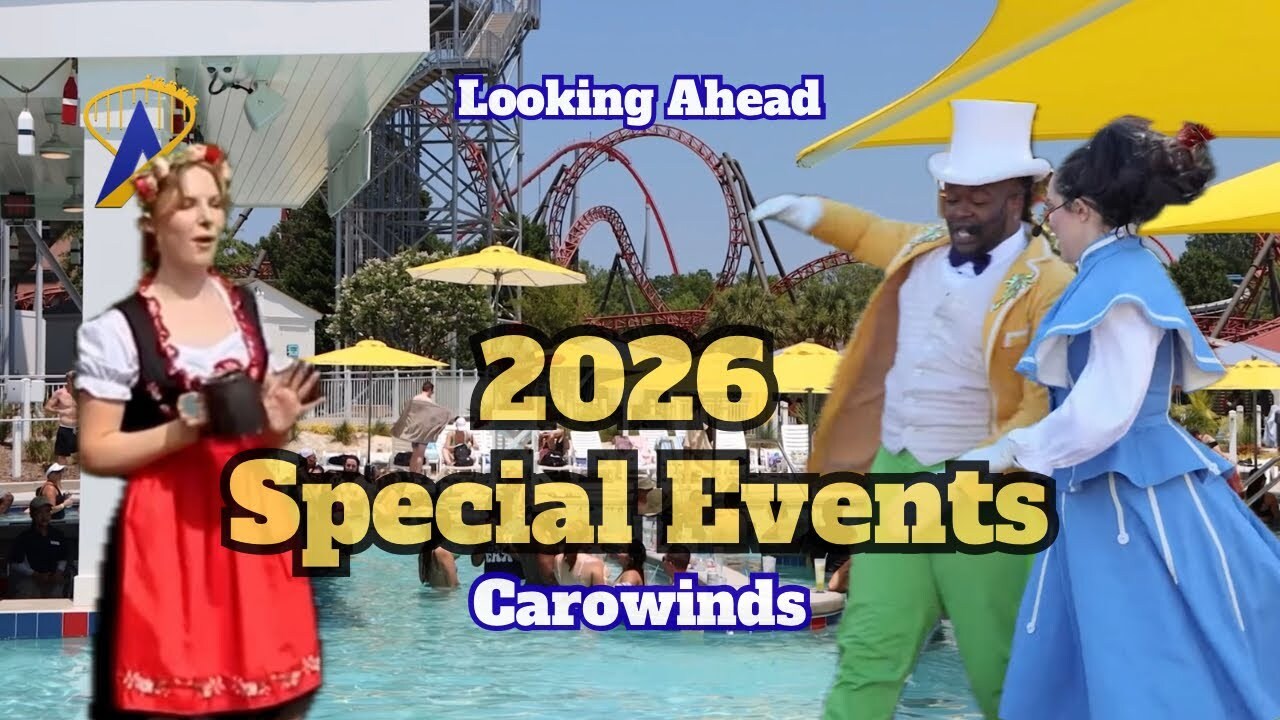 Carowinds 2026 special events sizzle reel