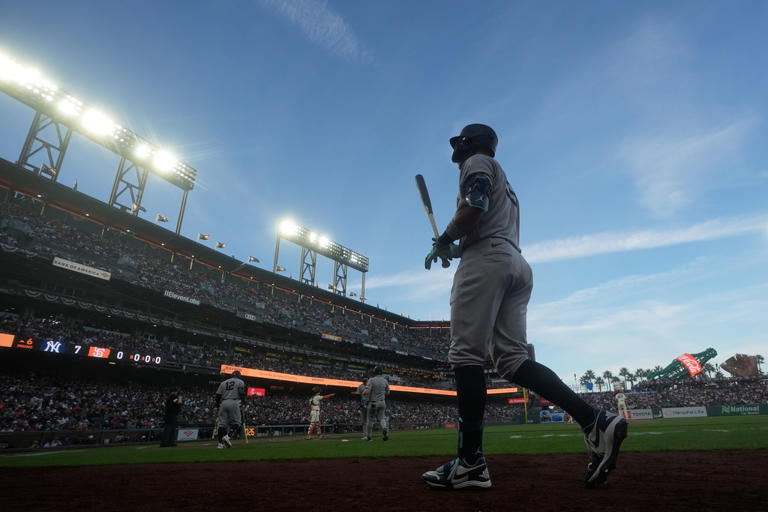 Two-time reigning AL MVP Aaron Judge goes hitless for first time in ...