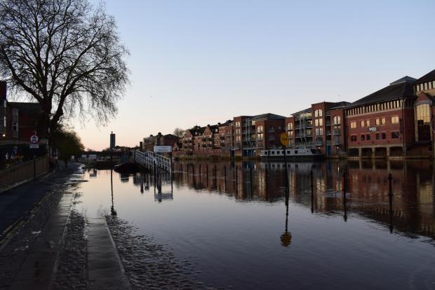 Flood alert issued for York following heavy rain