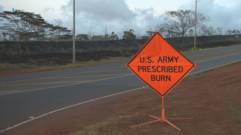 Army to conduct annual prescribed burn at Schofield Barracks