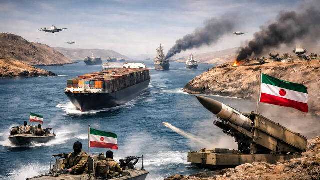 Iran threatens to block Bab al-Mandab Strait amid rising tensions