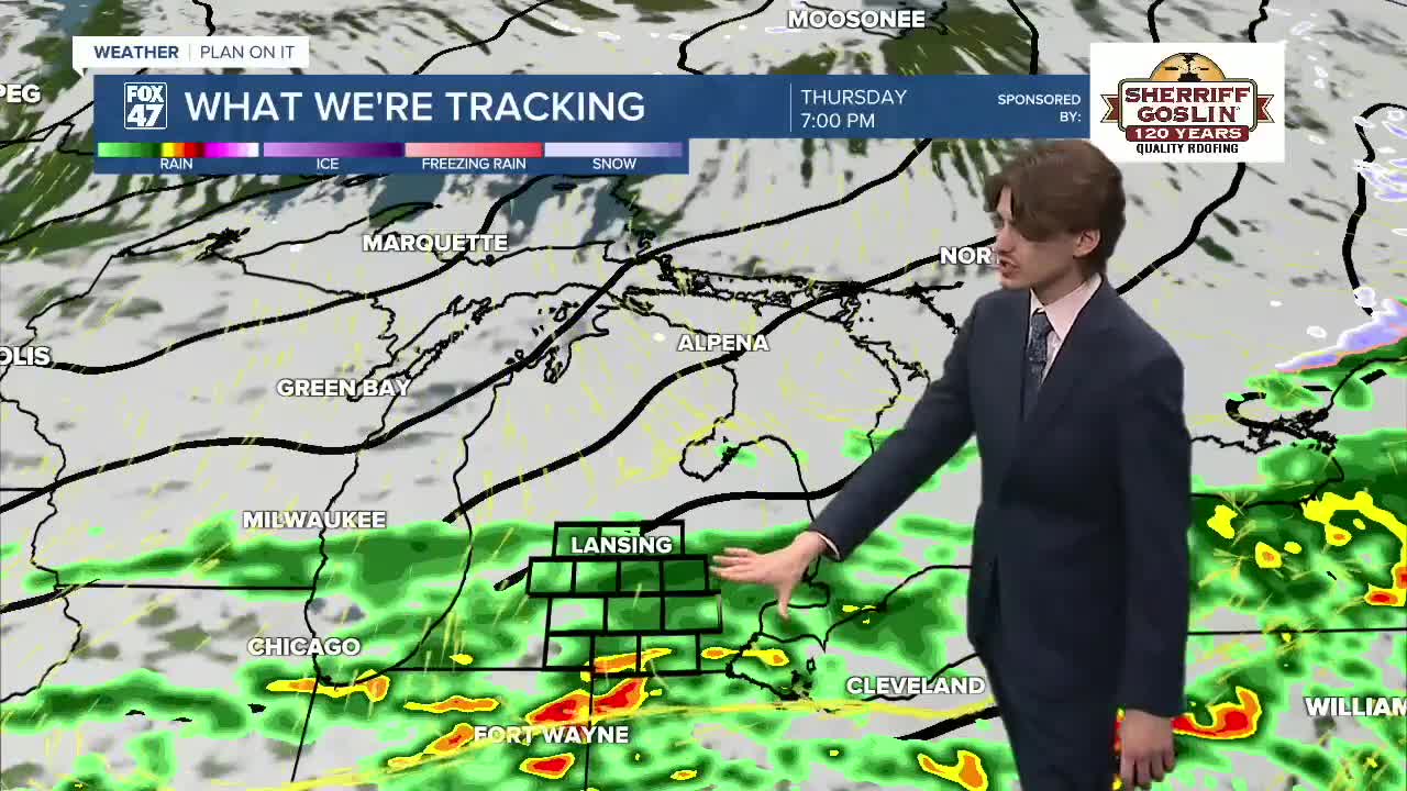Severe storms possible across southern Michigan Thursday followed by a ...