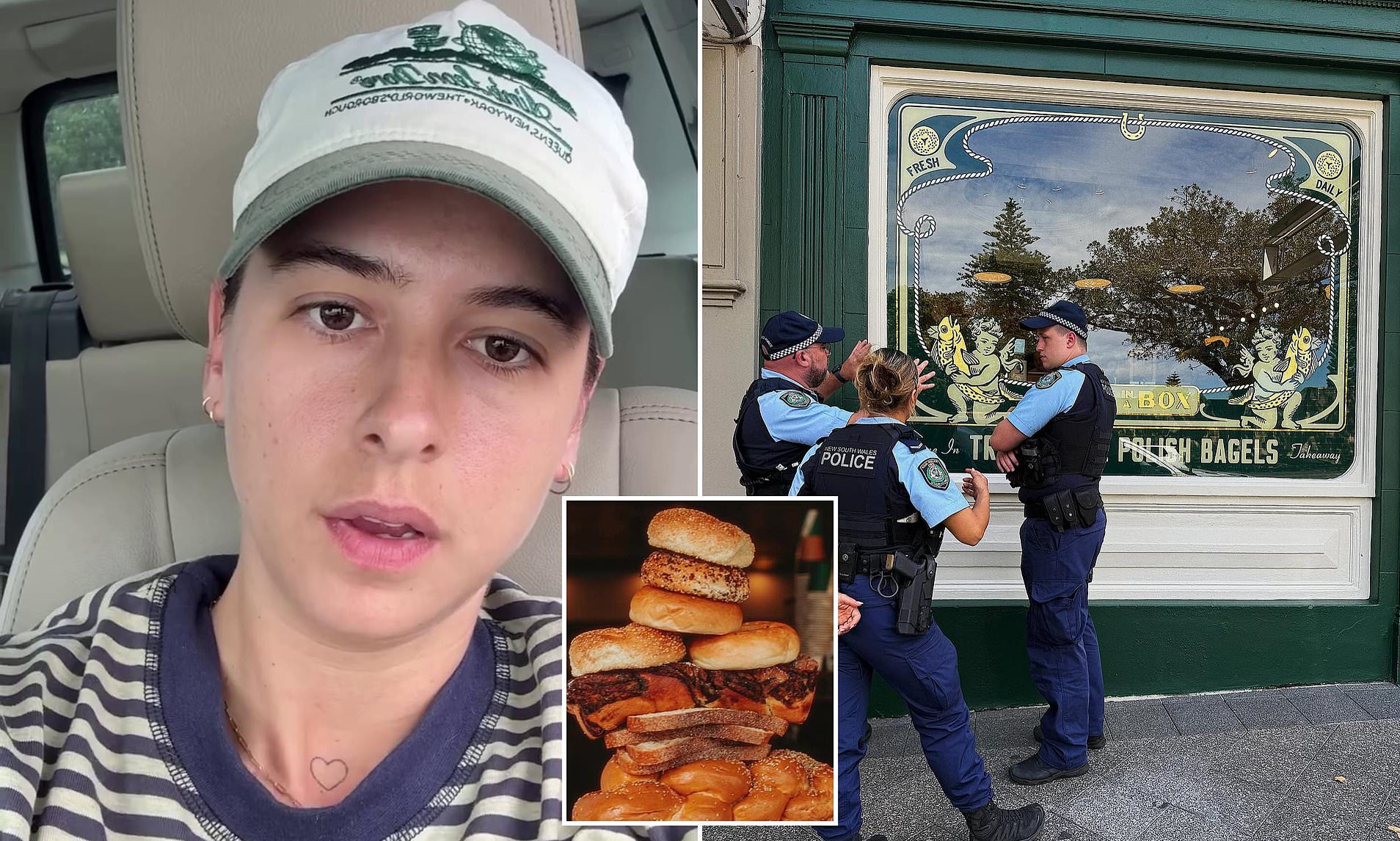 Bakery owner reveals heartbreak after brand new bagel shop is vandalised with antisemitic graffiti