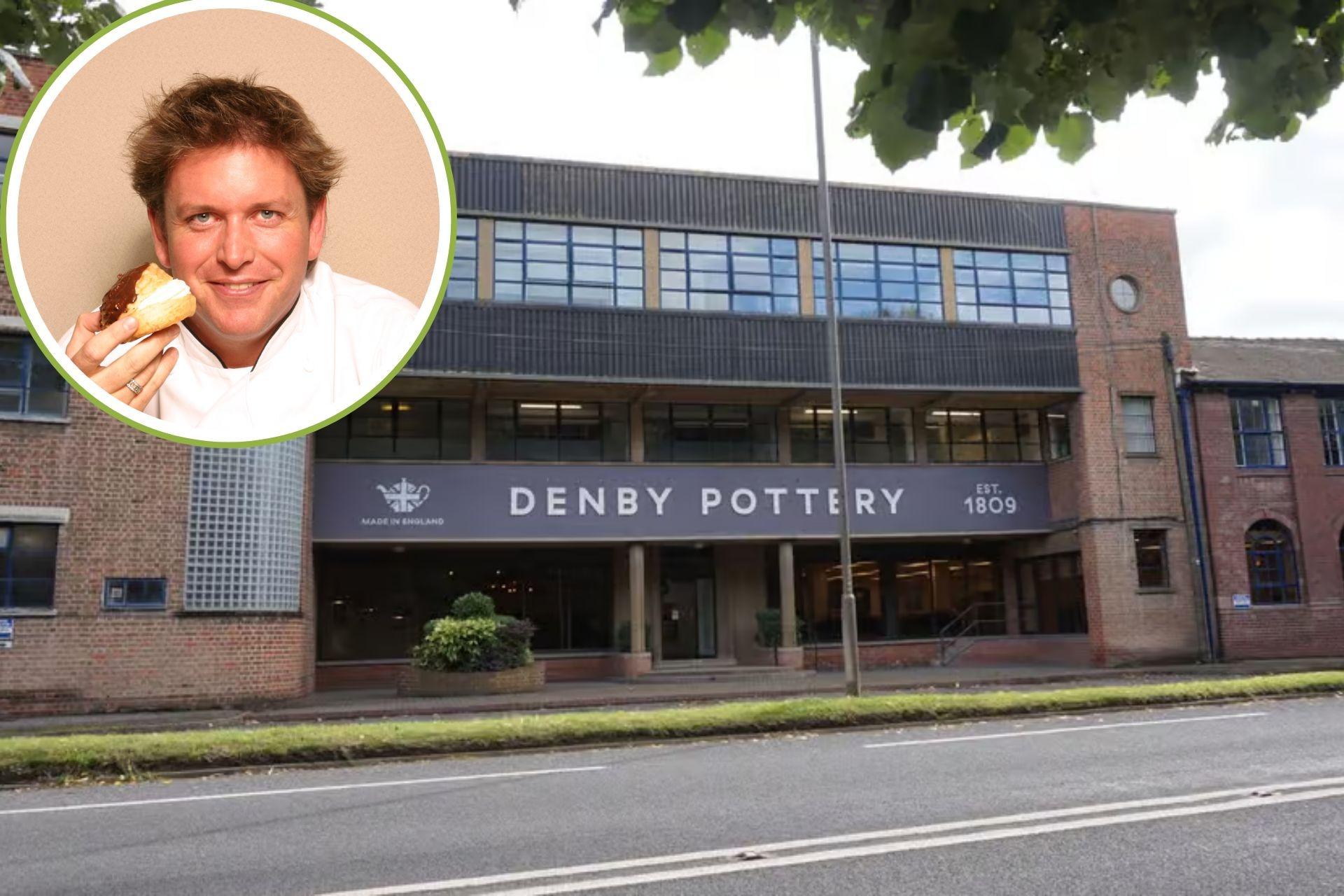 Celebrity chef and television personality James Martin backs Save Denby ...