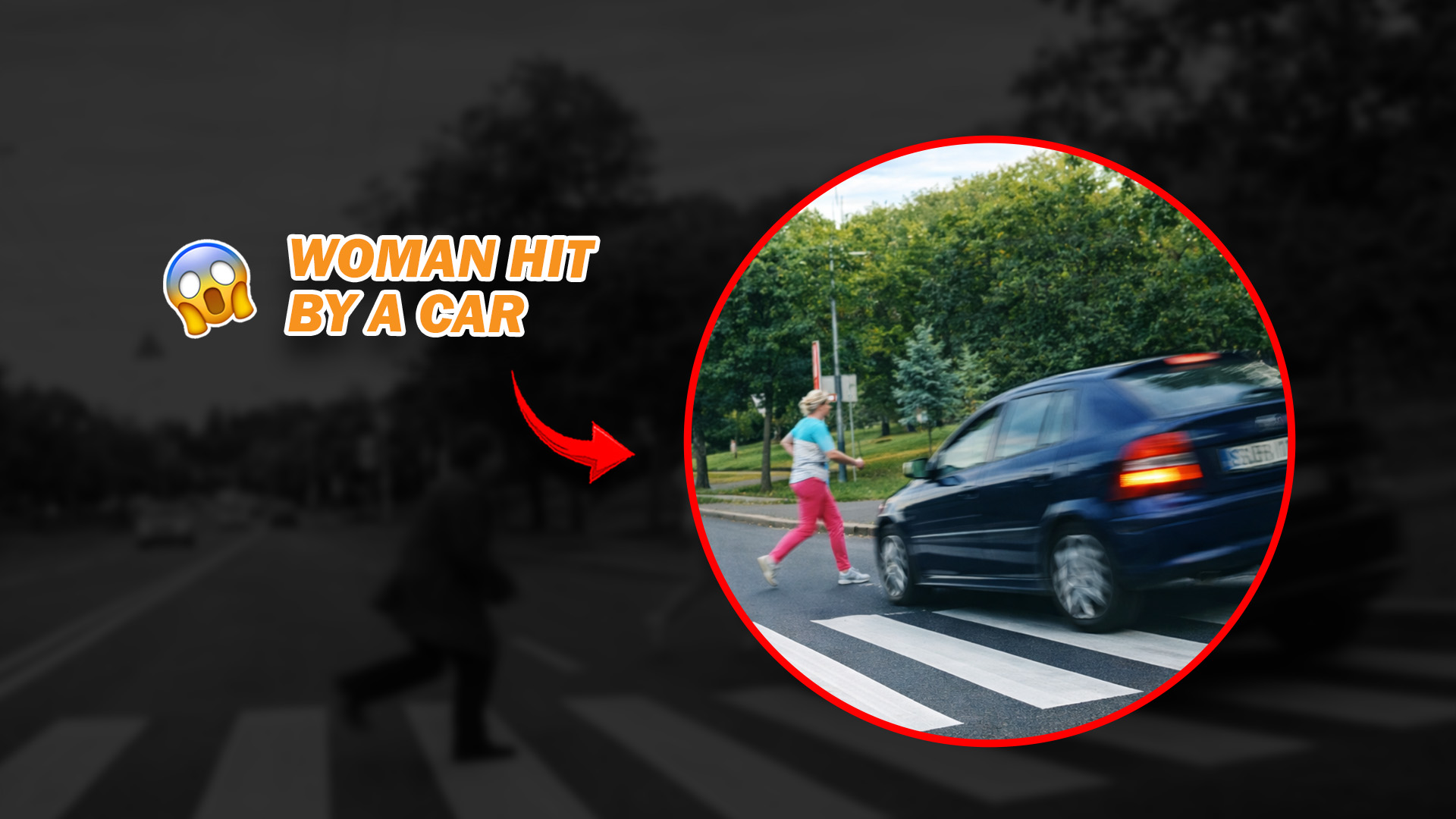 Woman struck by vehicle while crossing the street