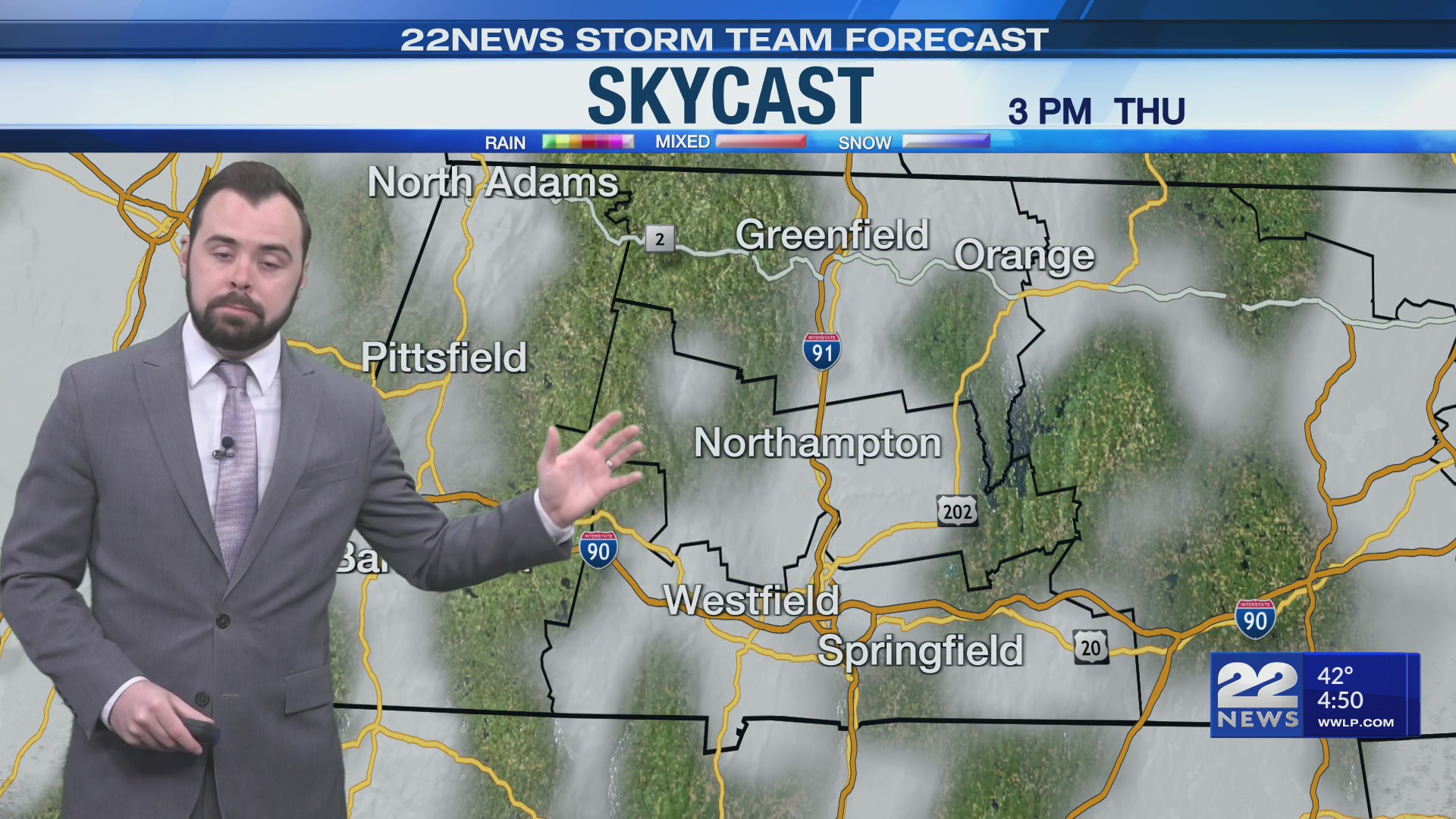 Thursday's weather forecast 3/26/26
