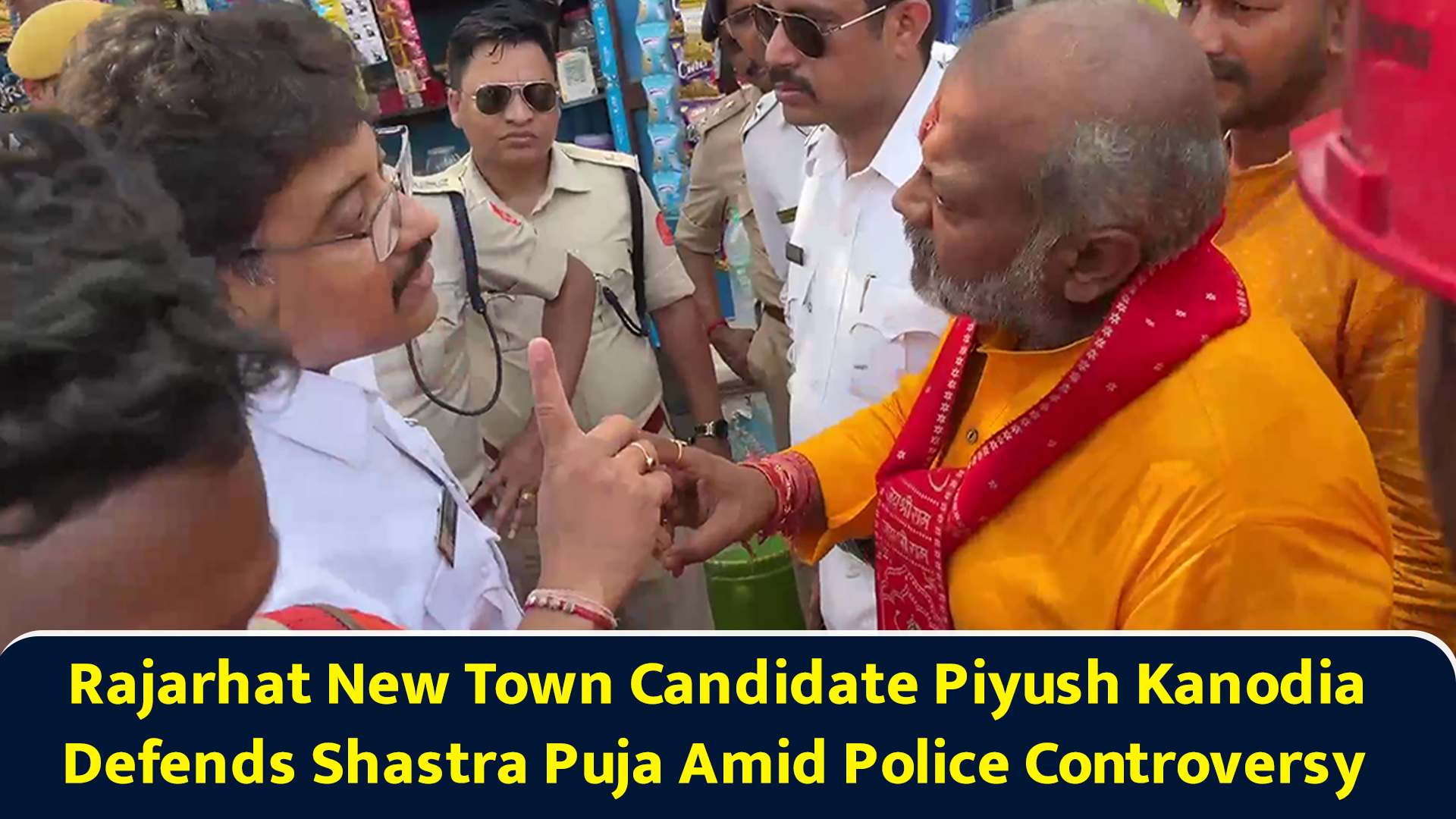 Rajarhat New Town candidate Piyush Kanodia defends Shastra Puja amid ...