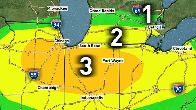 Warmest day of the week brings strong to severe storm chances on Thursday