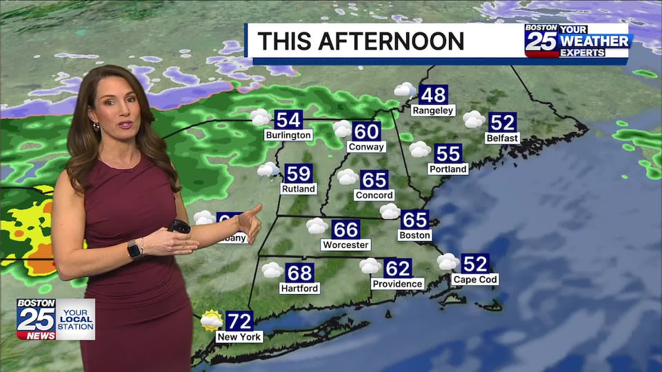 Boston 25 morning forecast