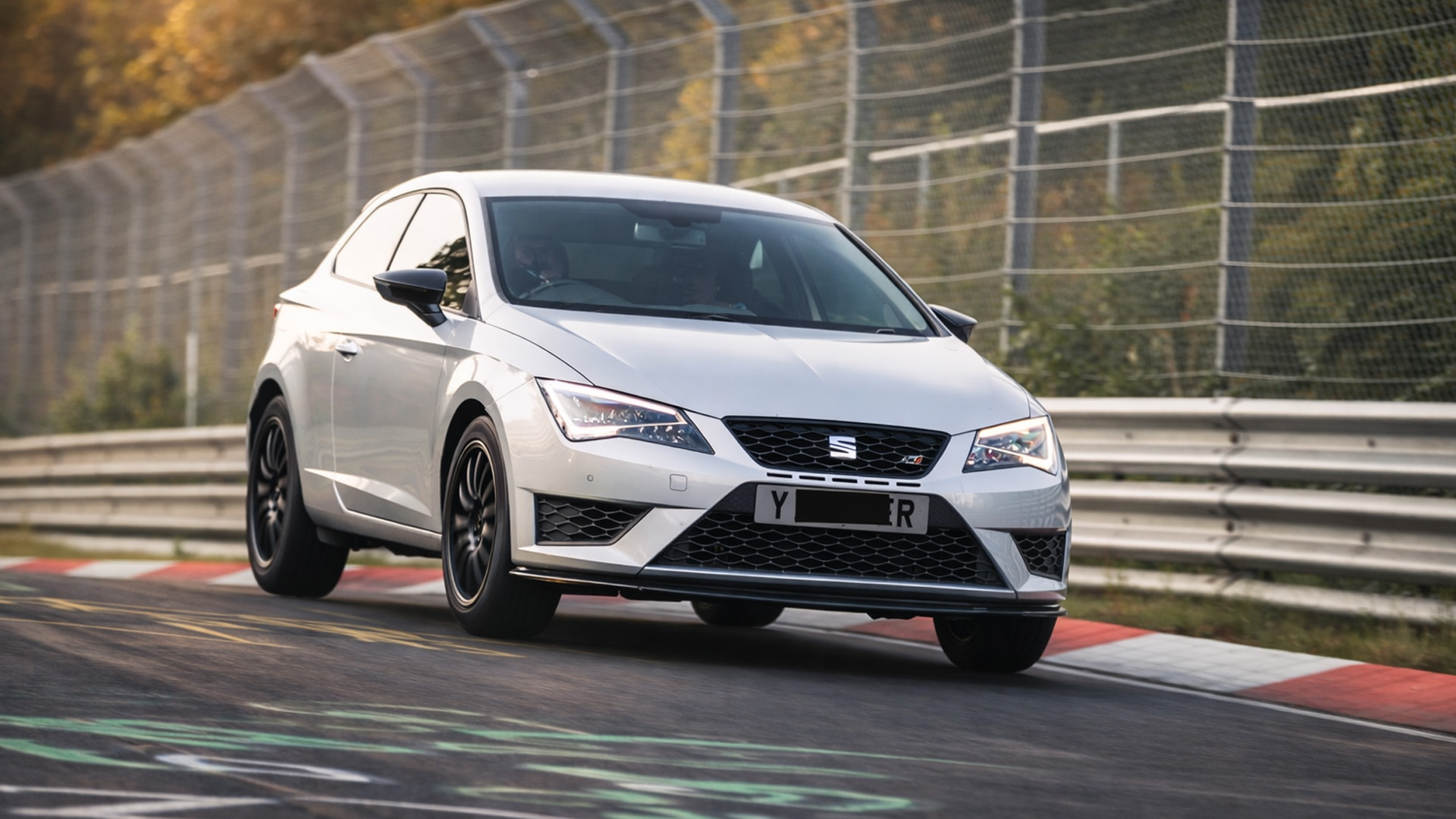 Sport hatchback completes famous race track lap