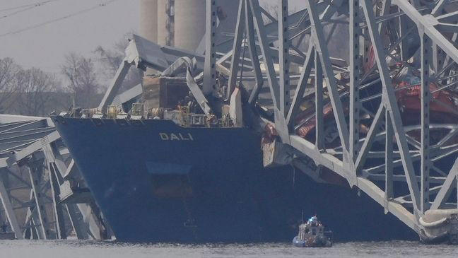 Gallery: Scenes from the Francis Scott Key Bridge collapse