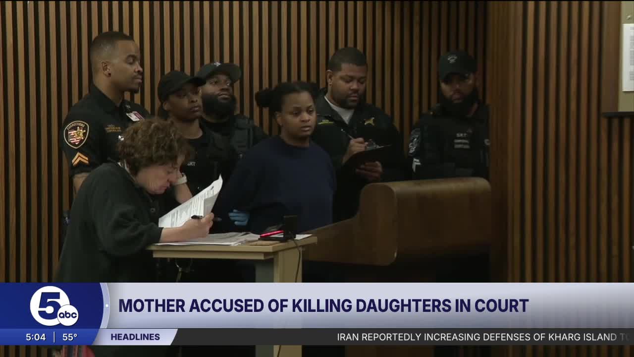 8:30 AM: Cleveland mom accused of killing 2 daughters set to appear in ...