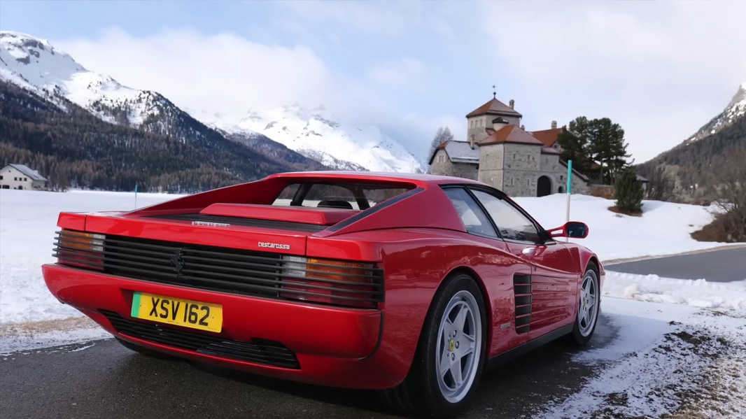 Driving the Teslarossa Through the Alps