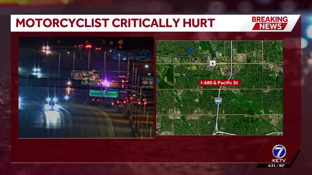 Omaha police cite driver after crash injures motorcyclist
