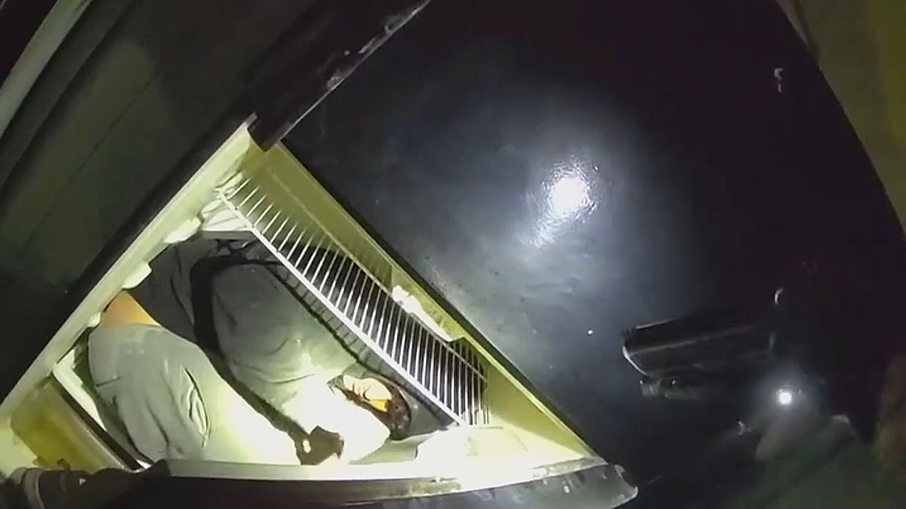 Georgia police find burglar hiding inside fridge