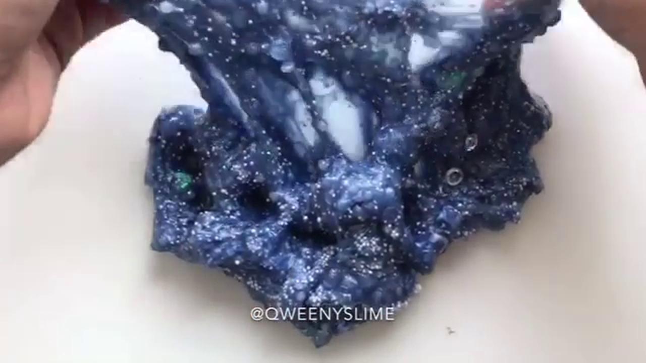 Popping the galaxy slime