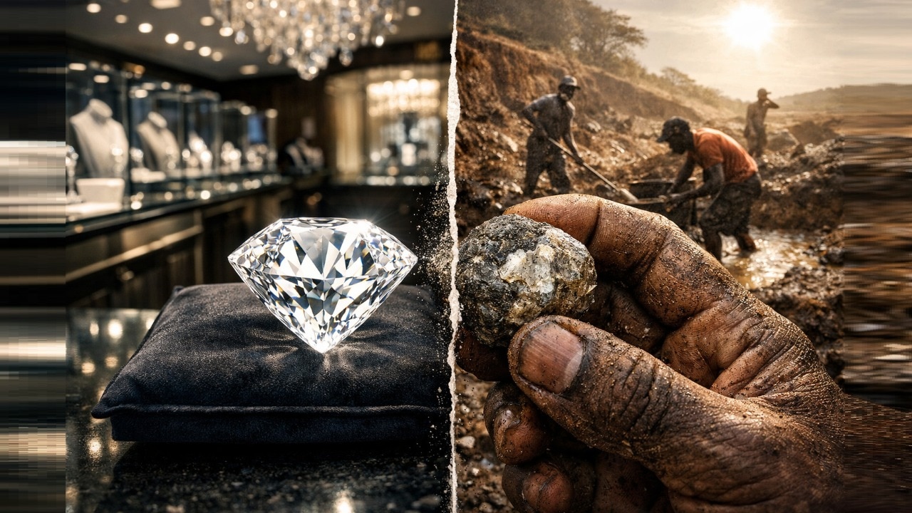 How blood diamonds became war currency, and trapped children in mines