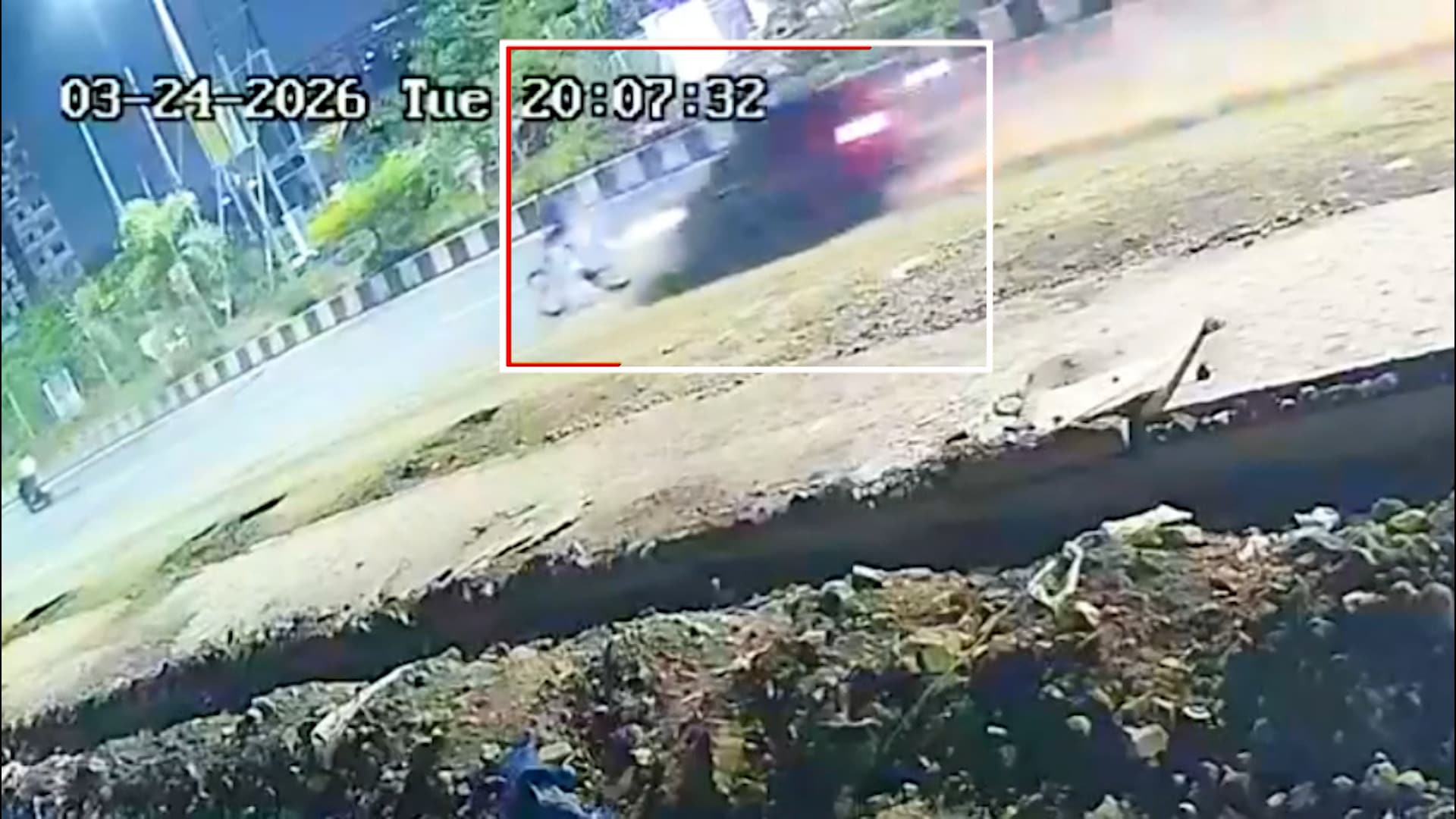 CCTV horror in Kalyan: Minor's speeding car kills cyclist, mother booked
