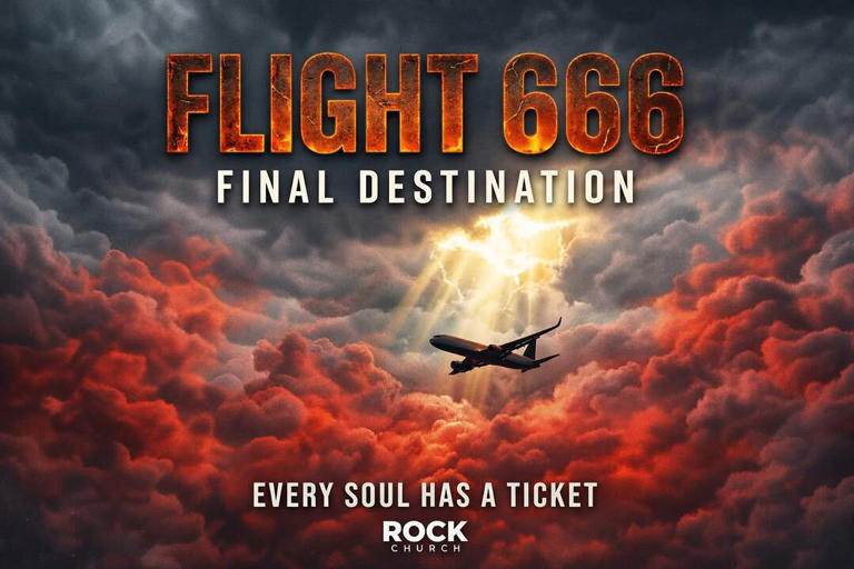 Flight 666: Final Destination drama staging at Rock Church