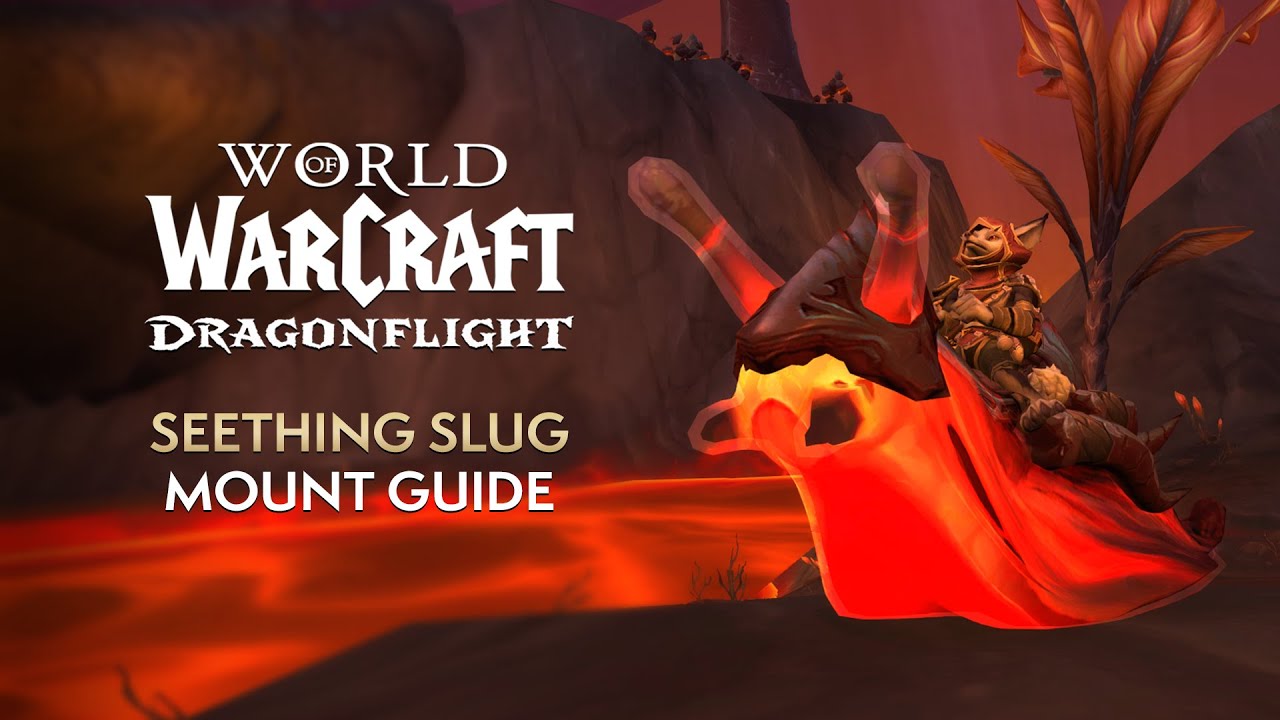 How to obtain the seething slug mount! Easy 10.1 mount guide | Dragonflight
