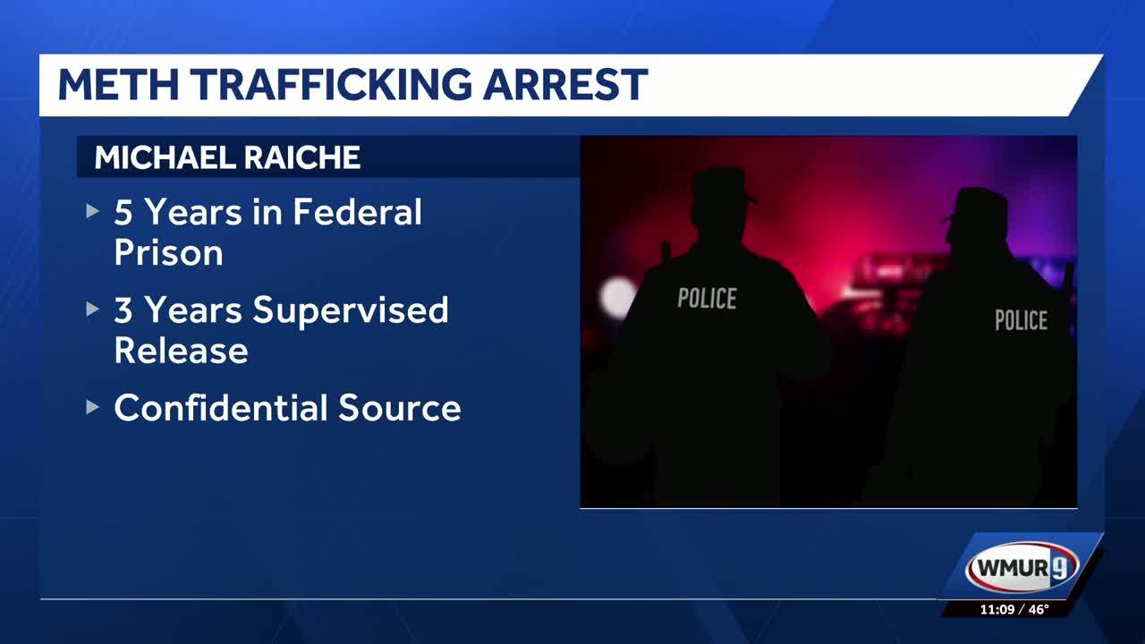 Man sentenced in meth trafficking case