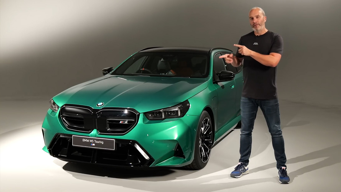 Living with the new M5 Touring on road