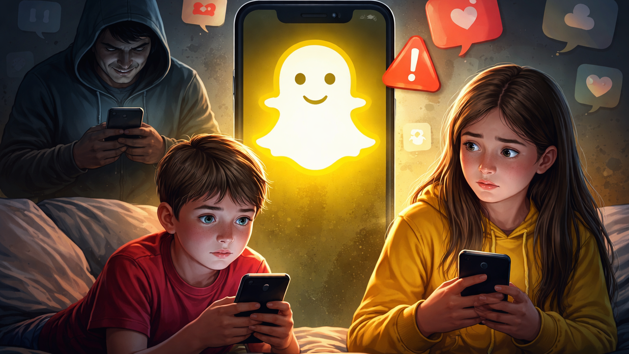 Snapchat accused of not doing enough to protect kids from online predators