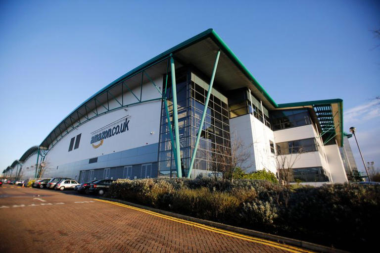 Amazon closes UK warehouse as it opens robot facility