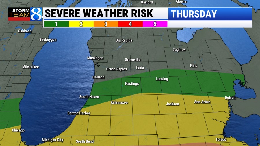 Risk of severe weather returns this afternoon