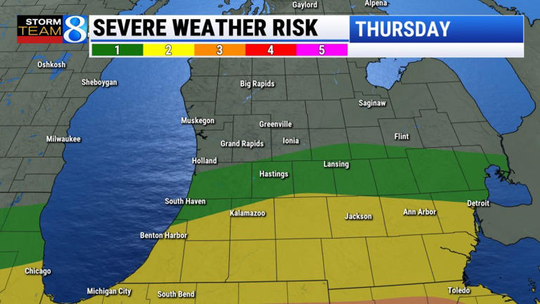 Risk of severe weather returns this afternoon