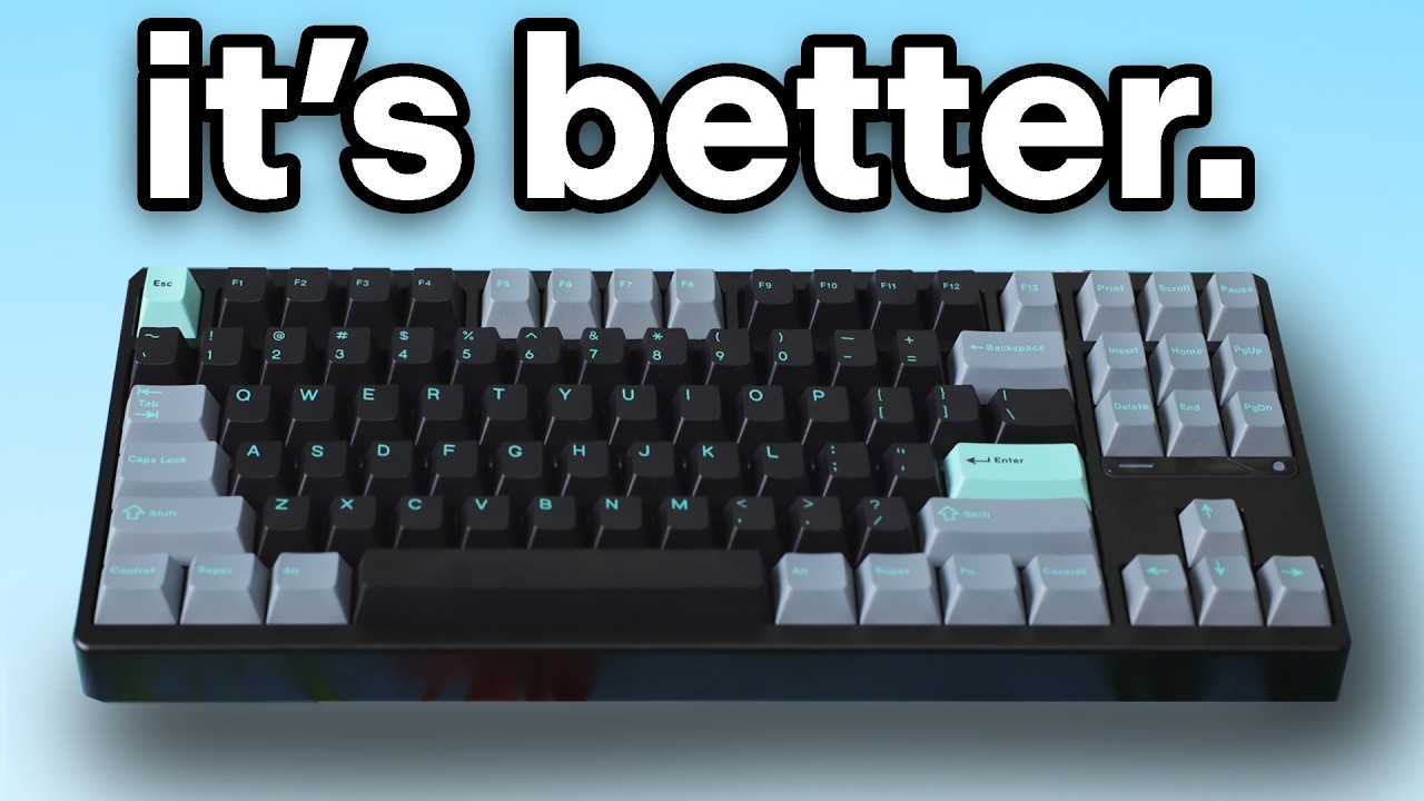 It's better than 97% of custom keyboards (Evo80)