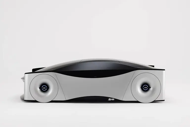 IED e Tesla hanno svelato il concept TIME al Museo dell'Automobile di ...