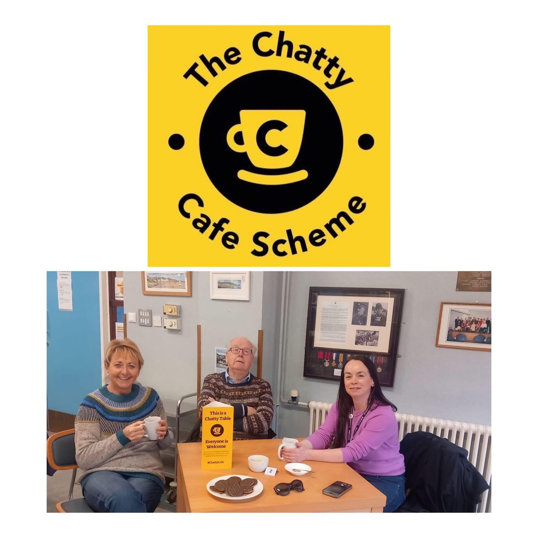 Kinghorn Community Centre is first in Fife to join Chatty Cafe Scheme