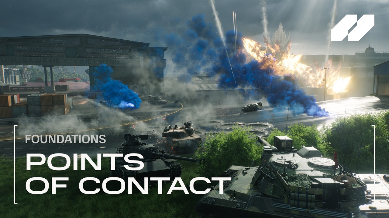 World of Tanks: HEAT - Official Foundations: Points of Contact gameplay ...