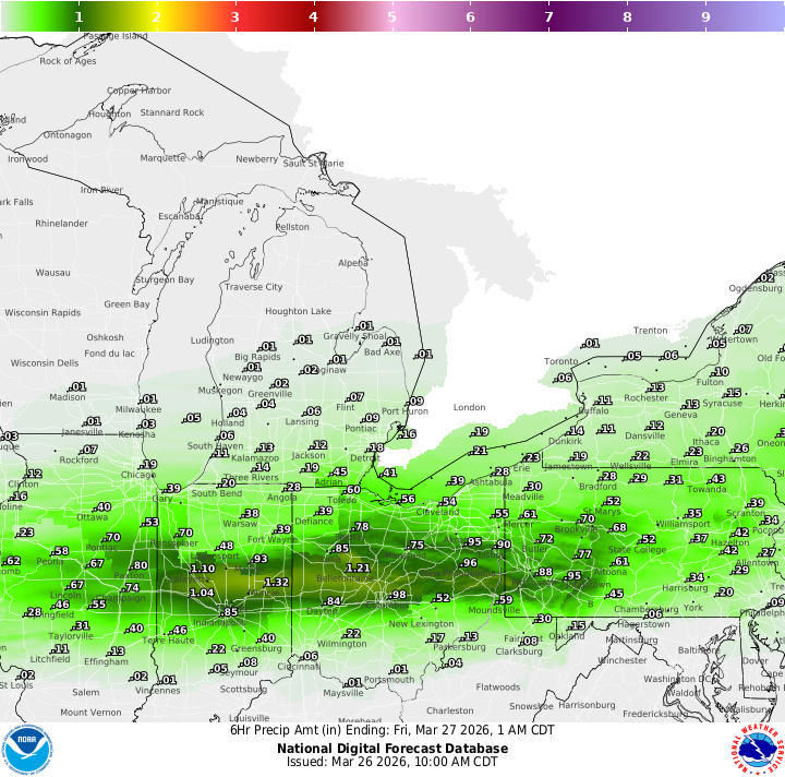 50 million in the path of storms. See interactive maps and radar