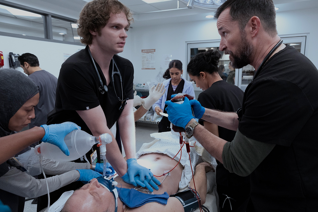 ‘The Pitt’ star Lucas Iverson reveals deleted scene that changed the ...