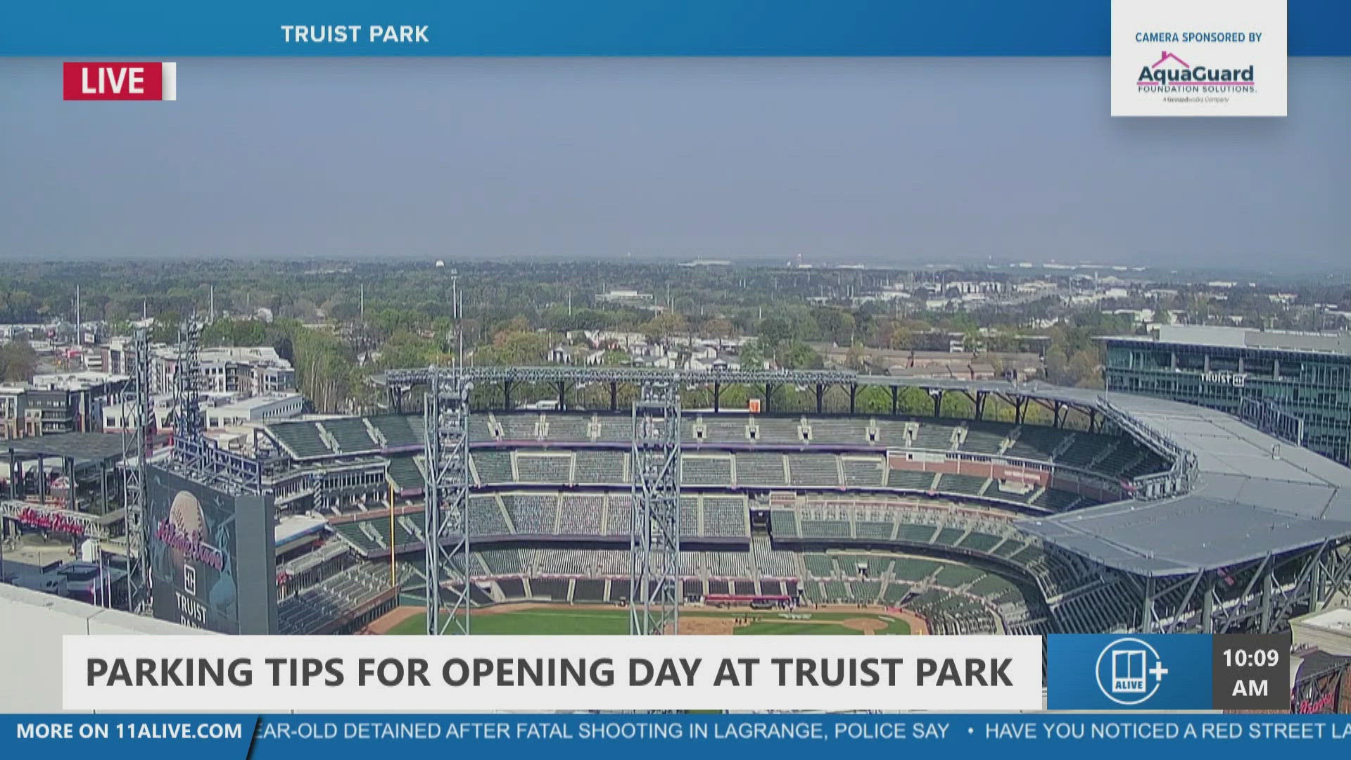 Parking tips for opening day at Truist Park