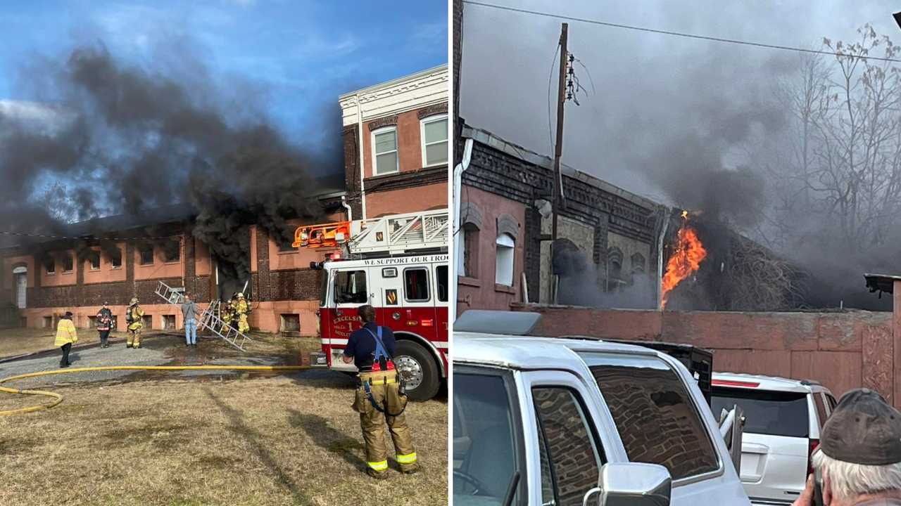 4-alarm fire rips through building, prompts massive response in Orange ...