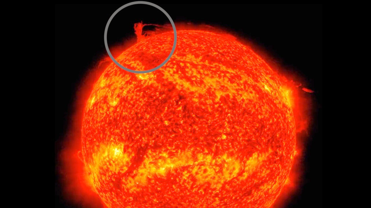 Unprecedented solar vortex emerges as sun goes wild near solar maximum