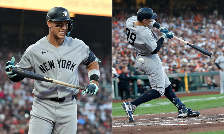 Yankees star Aaron Judge destroyed by fans after historically horrific ...