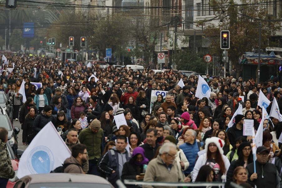 Marcha de estudiantes contra medidas del Gobierno hoy, jueves 26 de ...