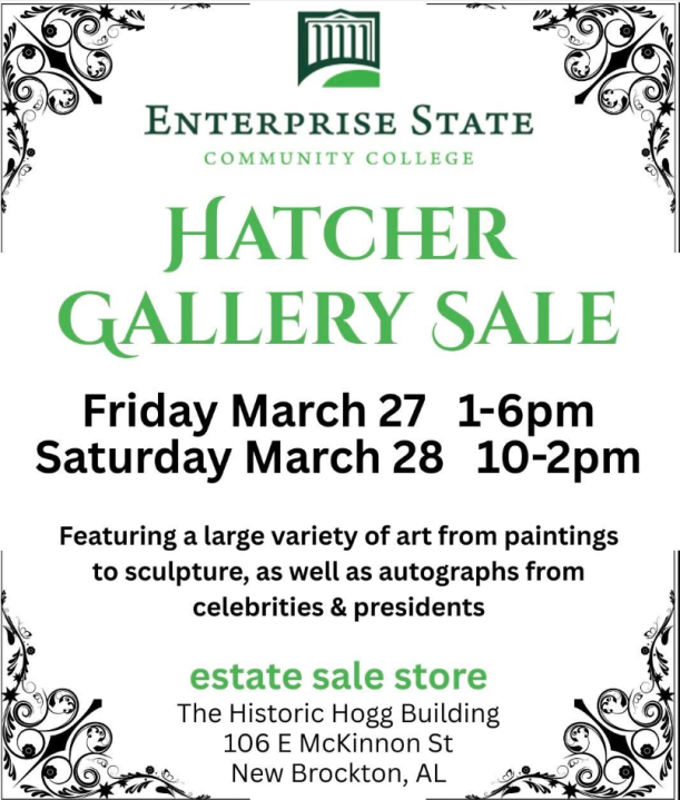 Enterprise Community College art auction clears space for computer lab